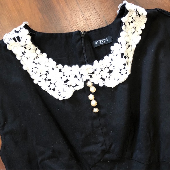 Gorgeous acevog Midi Dress Black & White - Picture 3 of 6